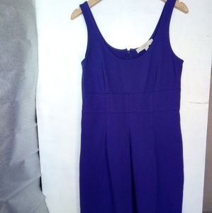 LOFT Ann Taylor Sleeveless blue Dress